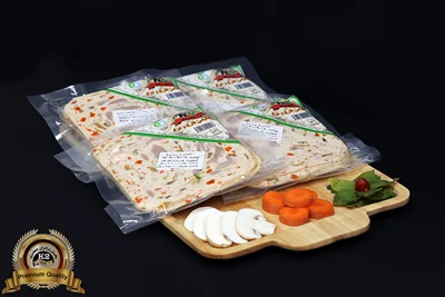 قارچ و مرغ ٪۵۵ وکیوم